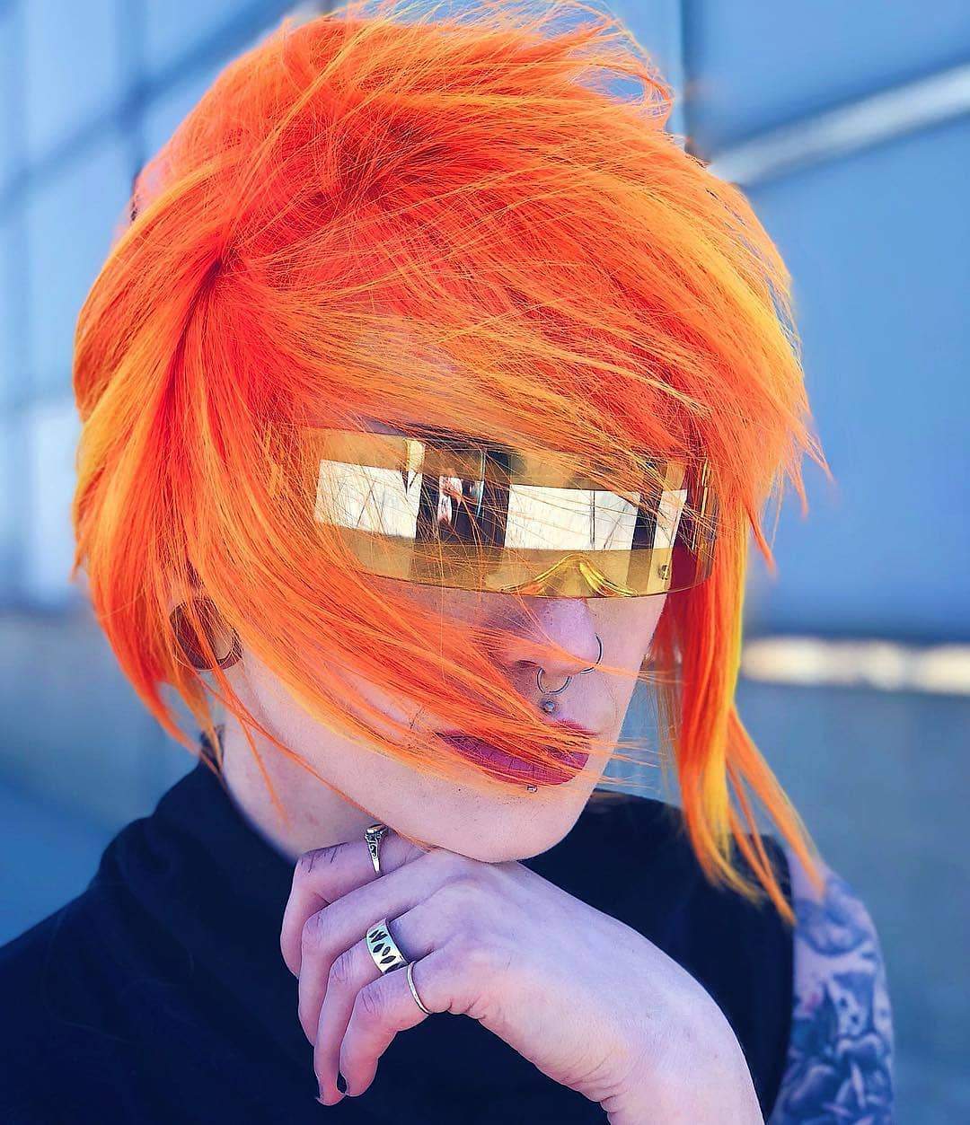 Iroiro 80 Orange Natural Vegan Cruelty-Free Semi-Permanent Hair Color - Image 3